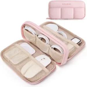 백스마트 전자제품 정리함 여행용 케이스 충전기 케이블 휴대폰용 코드 보관 컴팩트 테크 액세서리 파우치