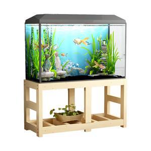 4자 어항 원목 받침대 축양장 다이 1200 120cm 수조