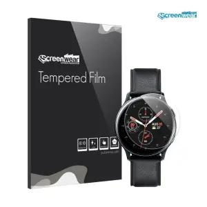 1+1 갤럭시워치 액티브2 40/44 풀커버 리얼핏 필름 강화유리