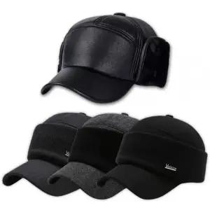 방한모자 남자 겨울 털 군밤모자 귀달이 퍼 니트 모자 겨울모자