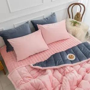 손님이불 빌리 극세사 이불패드세트 Q 겨울 리버서블 침구세트