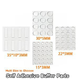 1 시트 자체 접착 도어 방지 보호대 캐비닛 스톱퍼 벽 패드 범퍼 실리콘 냉장고 가구 버퍼 충돌