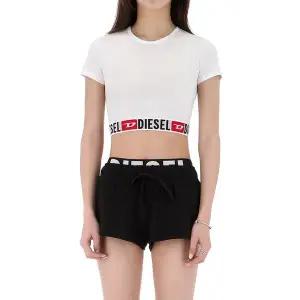 [디젤][명품] 디젤 26SS IRMA D 크롭 반팔 티셔츠 A18273 0NJAP 100