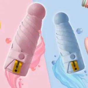 마카롱 암막 휴대용 접이식 미니 우양산 양산 우산