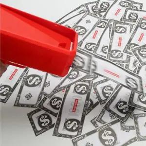 핵인싸템 돈쏘는총 머니건 2color 지폐 돈 나오는 권총 돈총 뿌리는기계