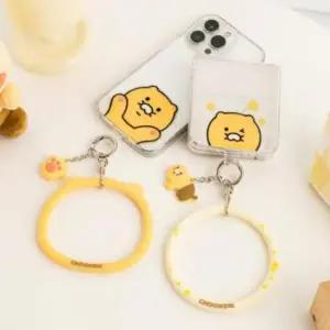 카카오프렌즈 춘식이 핸드폰 팔찌 스트랩 세트