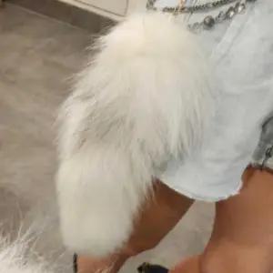 폭스퍼 여우 꼬리 가방고리 백참 키링 키홀더 열쇠고리