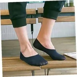 페이크삭스 심플핏 코튼 무지 덧신 10켤레 네이비 페이크삭스