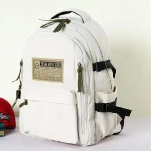 캐주얼 학생 초등 중학생 배낭 가방 아이보리