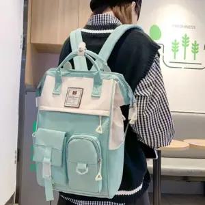 새학기 여성 책가방 캐주얼 학교 패션 백팩 민트 가방 학생백팩 남자백팩 여자백팩