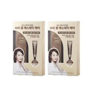 [2개] AHC 프라이빗 리얼 아이크림 포 페이스 기프트 세트 30ml+10ml