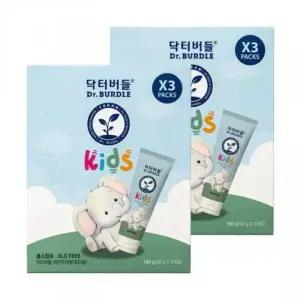 닥터버들 키즈 치약 60g X 3개입 X 2묶음