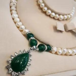 장모님 여성 선물세트 못난이 담수 진주 목걸이 팔찌 귀걸이