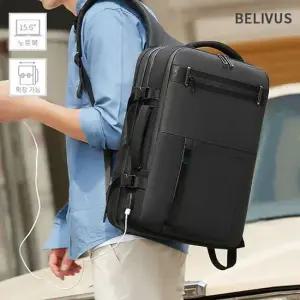 빌리버스 남자 백팩 BJI361 노트북 15.6 수납 가방 여행가방백팩 여행용백팩 남자백팩