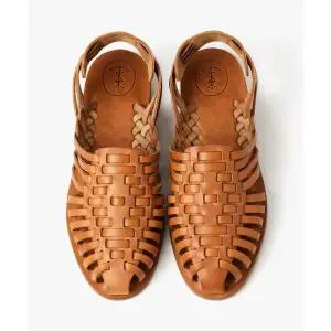 SUARE 수아레x올라까삐딴뉴 멕시코 허라치 샌들 브라운 1716503