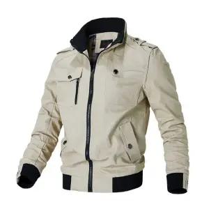 위즈아이 남성 봄 가을 밀리터리 점퍼 야상 자켓 아웃도어 작업1081827