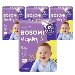 [롯데백화점]깨끗한나라 보솜이 메가드라이 팬티 특대형 13개입x4팩