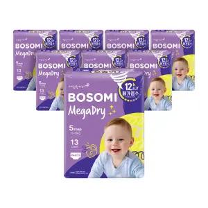 [롯데백화점]깨끗한나라 보솜이 메가드라이 팬티 특대형 13개입x8팩