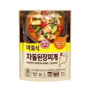 오뚜기 마포식 차돌된장찌개 500g x 12