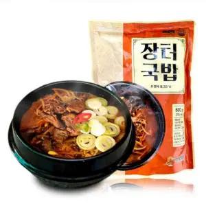 VYF 선봉 소고기 장터국밥 600gx25봉 해장국