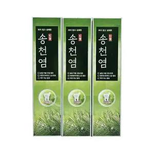 약용성분 잇몸전용 치약 솔잎향 송염 120g 3입