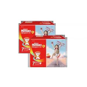 하기스 2026 매직컴포트 팬티형 여아용 7단계 32매X2팩