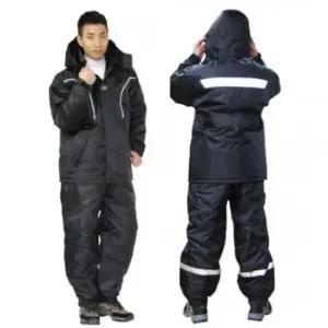 방수방한복 라이더 해상작업 모자 탈부착식 블랙2XL