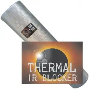 적외선 및 열 제어 기능이 있는 실내 재배실 텐트용 DL 도매 차단기 롤 4피트 x 25피트 반사 단열재