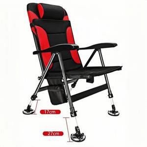 야외 개폐식 낚시 의자 조정 가능한 접이식 캠핑 장비와 휴대용