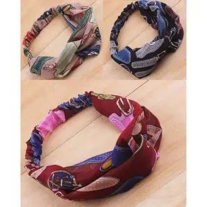 엔틱 데일리 헤어밴드 예쁜 반다나 (3개묶음)