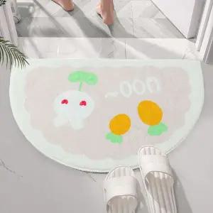 뽀송 토끼 논슬립 발매트 주방 욕실 현관