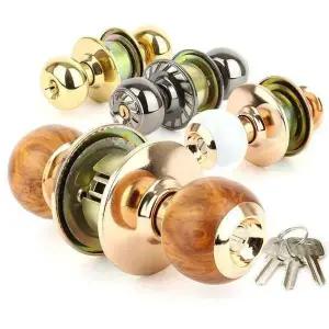 원형 문손잡이 방문 문고리 실린더 교체 수리 욕실 문 문손잡이교체