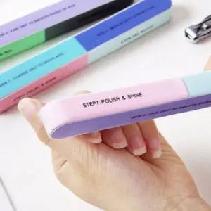 광택 셀프 손톱 아트 네일 다듬기 버퍼