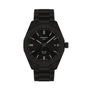 [신세계라이브쇼핑]티쏘 T151.422.33.051.00 PRC 100 솔라 PVD 39mm 남성 메탈 시계