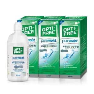 옵티프리 렌즈세척액 퓨어모이스트 300ml 3개