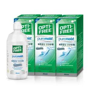 옵티프리 렌즈세척액 퓨어모이스트 420ml 3개