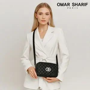 캐비어가죽 숄더백 겸 크로스백 OS179