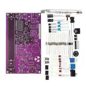 조립되지 않은 DIY 가이거 카운터 부품 키트 모듈 핵 방사선 탐지기 소리 및 빛 알람 기능