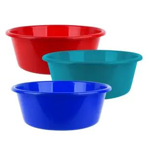 국산 플라스틱 하모니 컬러 다라이 11호 색상랜덤