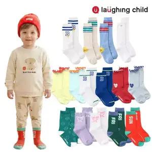 [래핑차일드] 래핑차일드X블루독 아동 데일리 양말 20종묶음