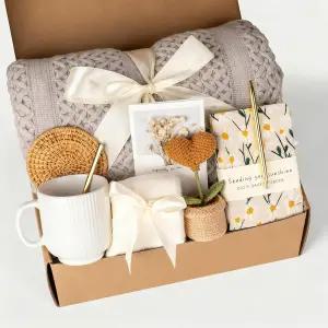 여성을 위한 셀프 케어 선물이 곧 됩니다 바구니 패키지 엄마를 영감을 주는 크리스마스 친구 여동생