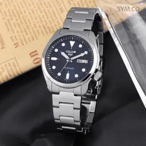 세이코5 SRPE53K1 오토매틱 데이데이트 다이버룩 빈티지블루 남자 메탈 시계 d4