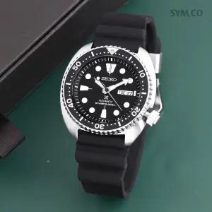 세이코 SRPE93K1 오토매틱 데이데이트 다이버 터틀 캡틴 윌라드 남자 우레탄 시계 d4