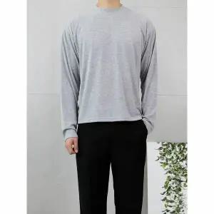 [하프클럽/세컨에디션]남자 봄가을 실켓 크롭 티셔츠