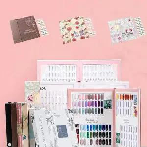 아트보드판 네일샵 아트판 120색 네일팁 컬러 전시판 네일전시판