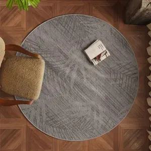 [골드스마일]사계절 원형 러그 160cm-05