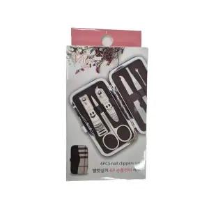 4000벨벳 실키손톱깎이6P 휴대용 네일케어세트 도구 네일정리