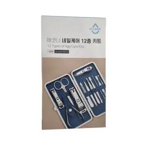 에코너 NK02네일케어12종 손톱깎이세트 손톱정리 발톱깎이