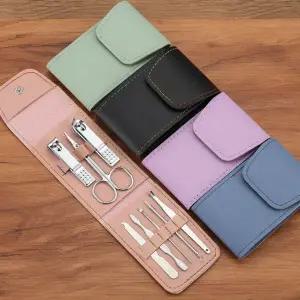 [콩심팥심]고강도 스테인리스 재질 가죽케이스 8종 케어 세트