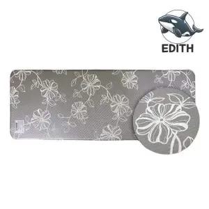 [골드스마일]부드러운 주방 발매트 플로랄 디자인 쿠션 발판